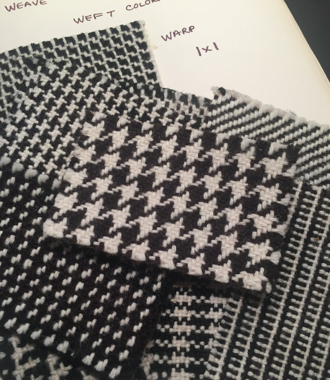 Houndstooth Evolution at Brentwood Textiles